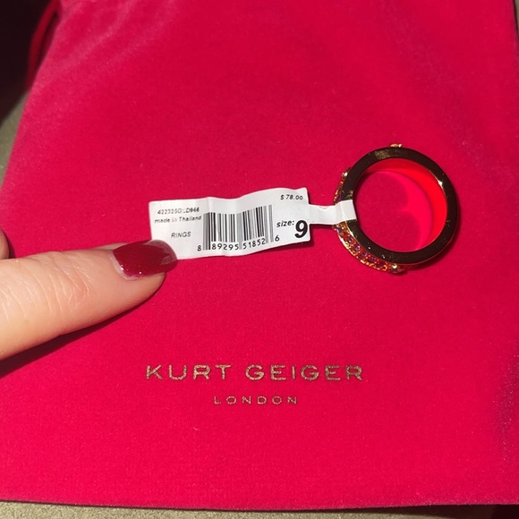 NWT KURT GEIGER Colorful Eternity Ring - Picture 4 of 6